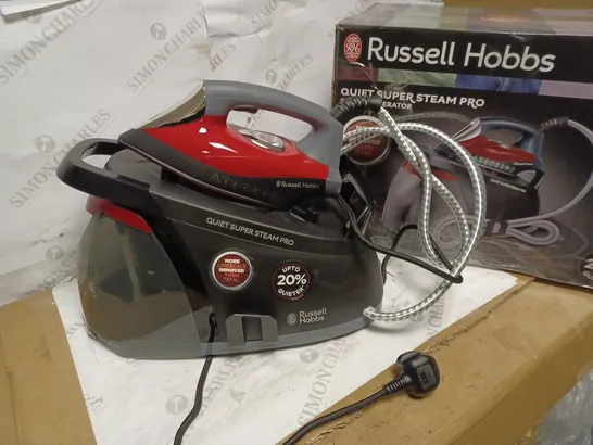 RUSSELL HOBBS QUIET SUPER STEAM PRO IRON