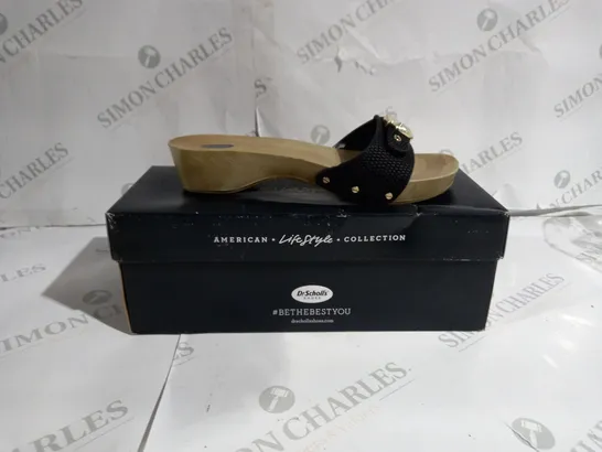 BOXED PAIR OF DR SCHOLL'S SANDALS UK SIZE 4.5 