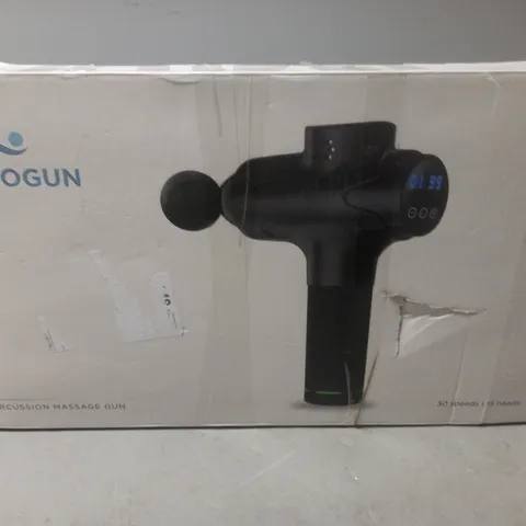 BOXED CHIROGUN PERCUSSION MASSAGE GUN 