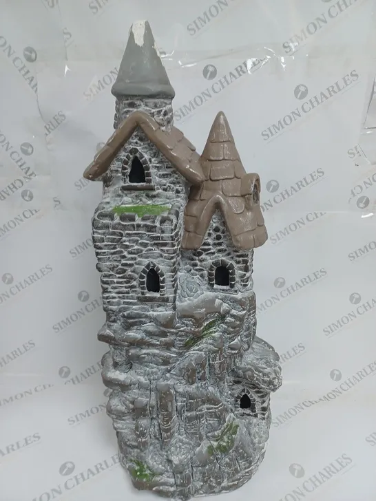 OUTLET MY GARDEN STORIES LED CASTLE GARDEN SCULPTURE