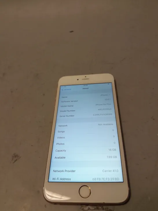 APPLE IPHONE 6S PLUS 16GB