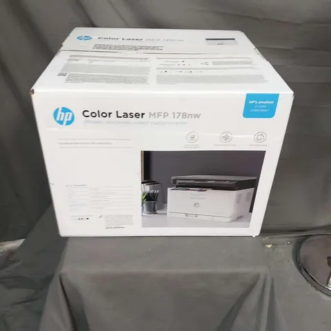 BOXED HP COLOR LASER MFP 178NW  PRINTER