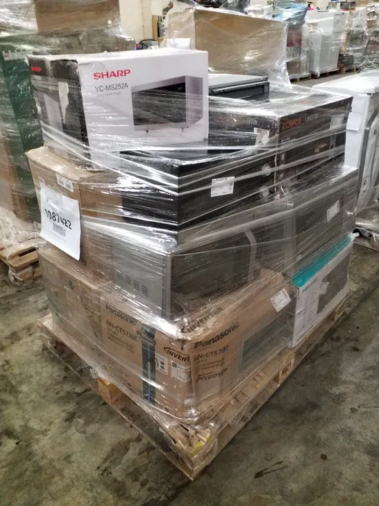 PALLET OF APPROXIMATELY 12 UNPROCESSED RAW RETURN HOUSEHOLD AND ELECTRICAL GOODS TO INCLUDE;