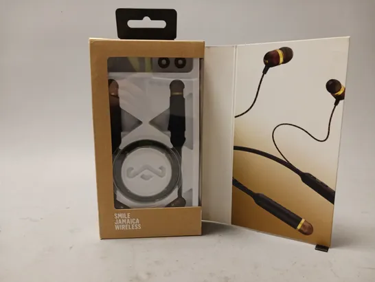 BOXED MARLEY SMILE JAMAICA WIRELESS EARPHONES