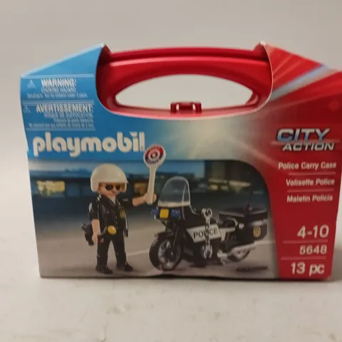 PLAYMOBIL CITY ACTION - POLICE CARRY CASE