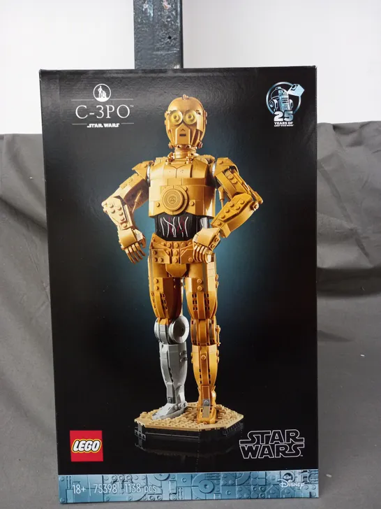 BOXED LEGO DISNEY STAR WARS C-3PO 75398