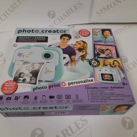 BOXED PHOTO CREATOR INSTANT CAMERA