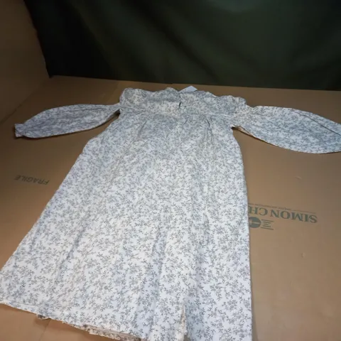 MONBEBE ELAINE DRESS WITH FLORAL PATTERN SIZE 7-8 YEARS