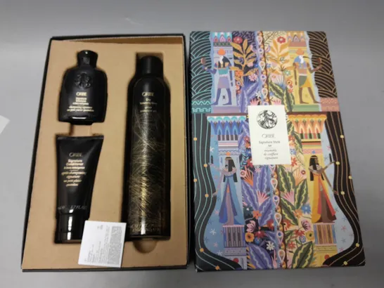 BOXED ORIBE SIGNATURE STYLE SET