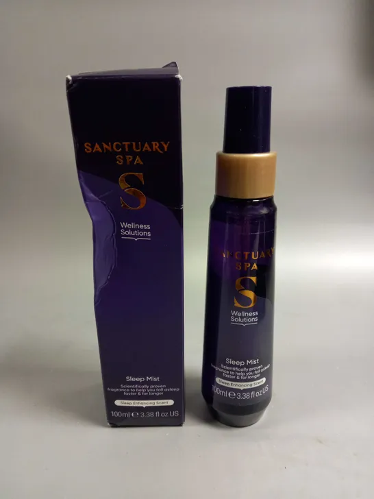 BOXED SANCTUARY SPA WELLNESS SOLUTIONS SLEEP MIST - 100ML