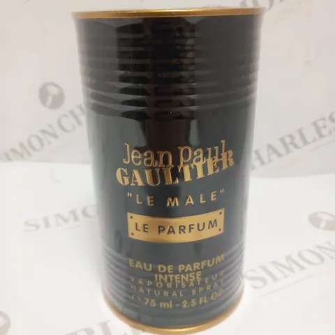 BOXED AND SEALED JEAN PAUL GAULTIER "LE MALE" LE PARFUM EAU DE PARFUM INTENSE 75ML