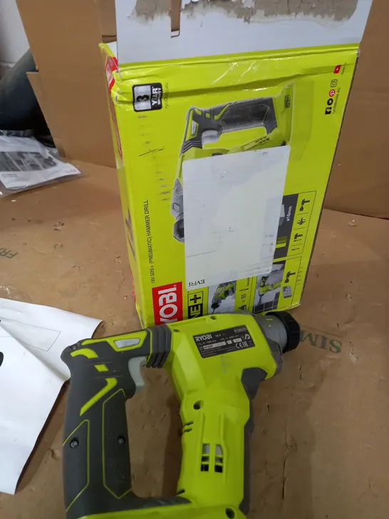 RYOBI 18V HAMMER DRILL