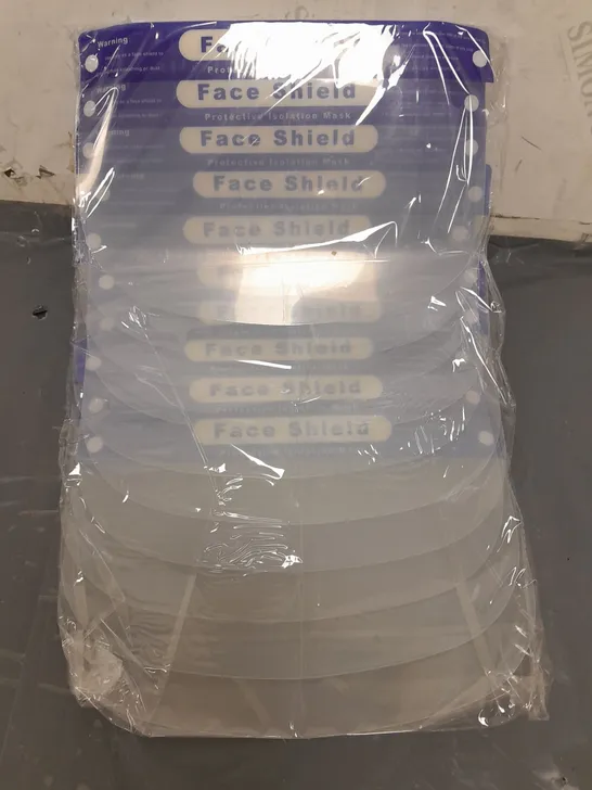 APPROXIMATELY 300 FACE SHIELD MASKS