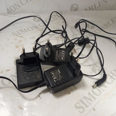 LOT OF 3 ASSORTED POWER ADAPTERS