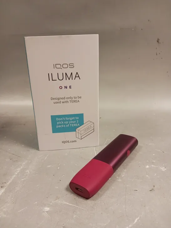 BOXED IQOS ILUMA ONE KIT HEATED TOBACCO DEVICE