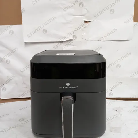 COOK'S ESSENTIALS 5.8L AIR FRYER IN SLATE GREY