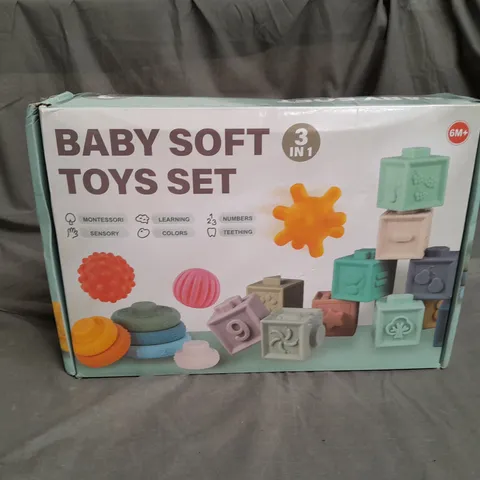 BABY SOFT TOYS SET