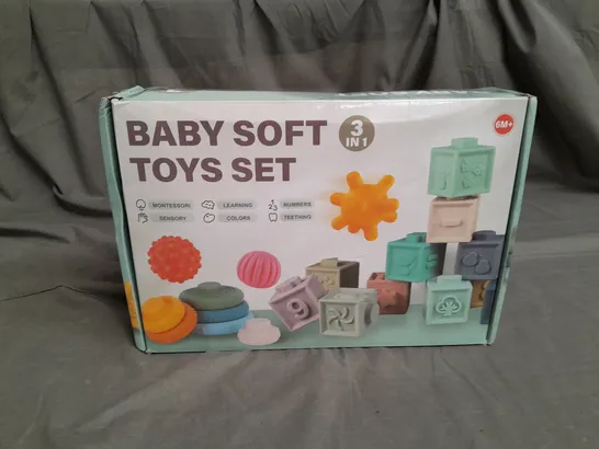 BABY SOFT TOYS SET