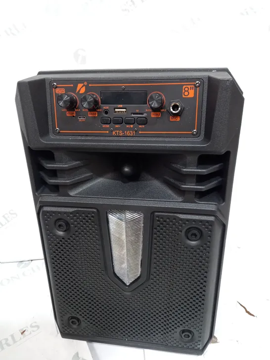 BOXED WIRELESS SPEAKER MODEL KTS-1631 WITH MICROPHONE