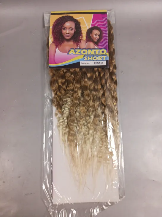 APPROXIMATELY 20 SEALED OLIVIA AZONTO SHORT HAIR PIECES - #27