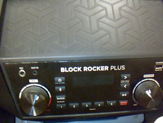 ION AUDIO BLOCK ROCKER PLUS - 100 W OUTDOOR BLUETOOTH SPEAKER
