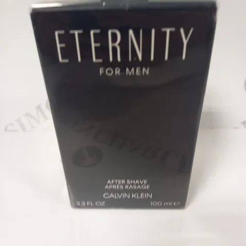 BOXED AND SEALED CALVIN KLEIN ETERNITY FOR MEN AFTER SHAVE 100ML