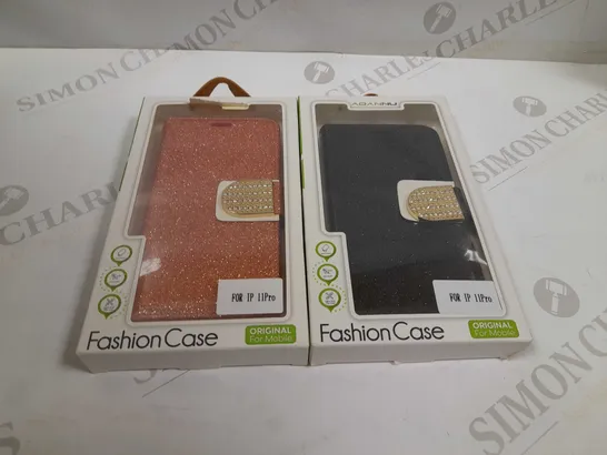 APPROXIMATELY 15 BOXED ADANNU FASHION CASES FOR IP 11 PRO