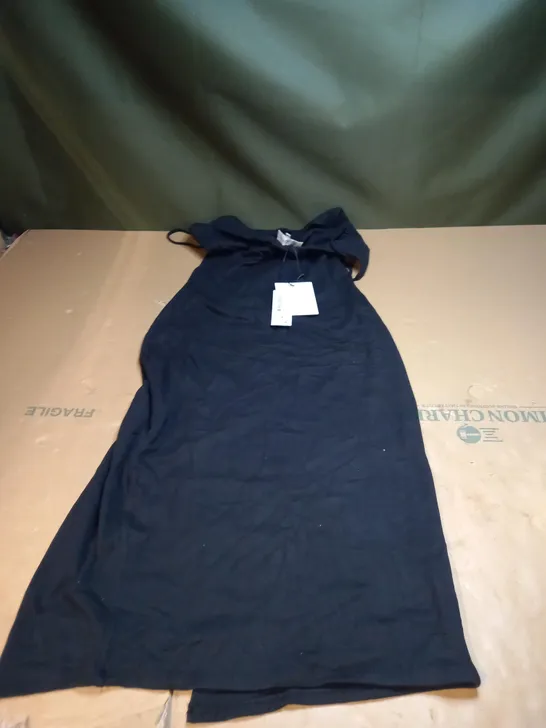 RE ONA BLACK STRINGED DRESS SIZE M 