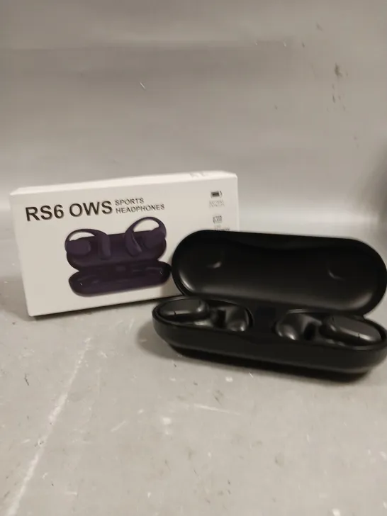 BOXED RS6 OWS SPORTS WIRELESS EARPHONES 