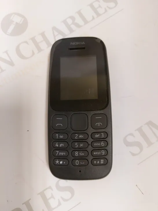 NOKIA 105 BLACK DUAL SIM MOBILE PHONE