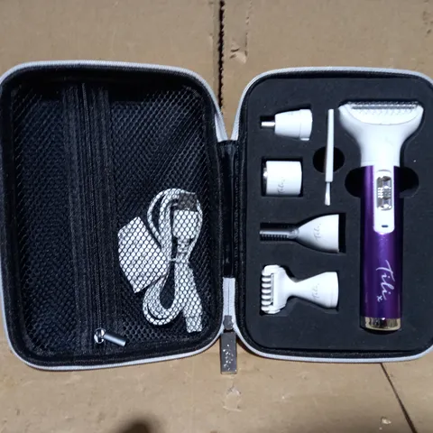 TILI 5-IN-1 MULTI-FUNCTION HAIR REMOVAL KIT - PURPLE