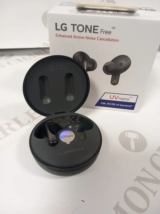 BOXED LG TONE FREE ENHANCED ACTIVE NOISE CANCELLATION UV NANO EARBUD