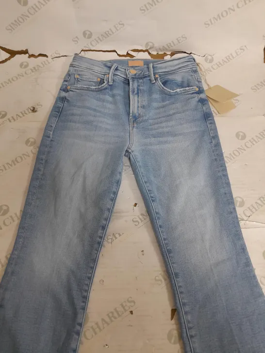 LIL MOTHER LIGHT DENIM JEANS - SIZE 25