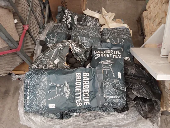 PALLET OF APPROXIMATELY 10X 5KG BAGS OF BARBECUE BRIQUETTES 