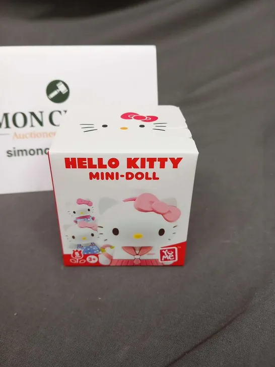 APPROXIMATELY 12 BRAND NEW HELLO KITTY MINI DOLLS 