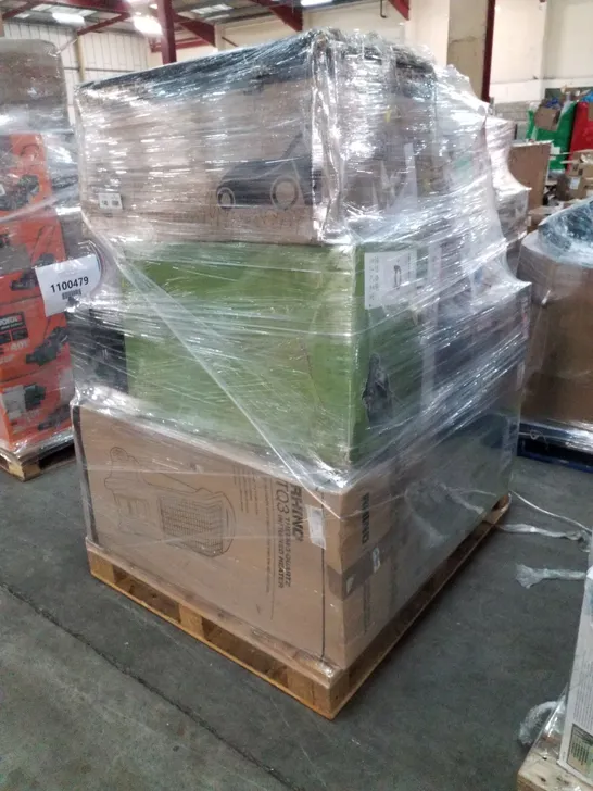 PALLET OF APPROXIMATELY ASSORTED HOUSEHOLD & ELECTRICITY PRODUCTS INCLUDING 