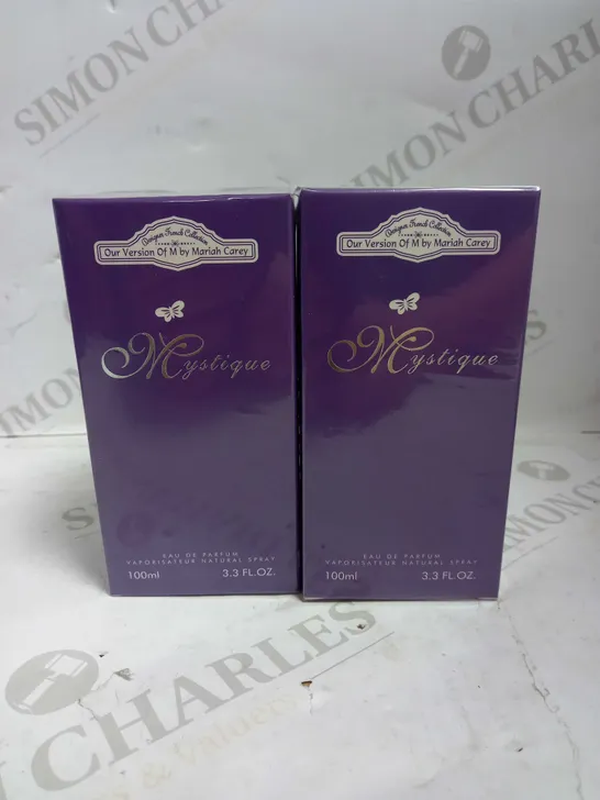 LOT OF 10 DFC MYSTIQUE EDP 100ML