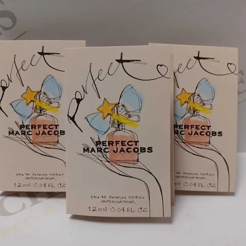 LOT OF APPROX 150 X 1.2ML MARC JACOBS PERFECT EAU DE PARFUM