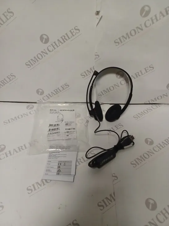 EPOS SENNHEISER SC 60 DOUBLE SIDED HEADPHONES 