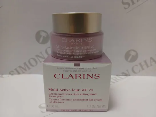 CLARINS MULTI-ACTIVE DAY CREAM SPF20 50ML