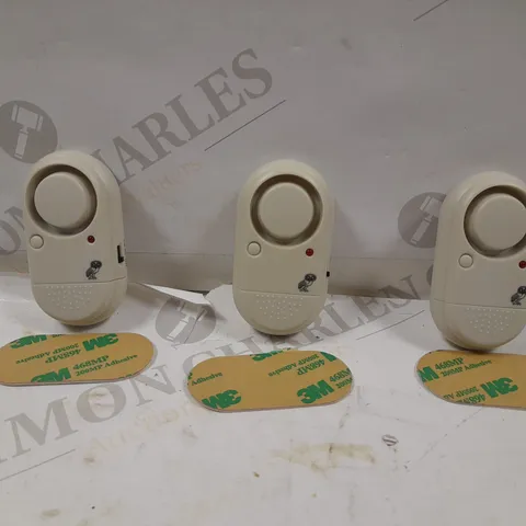 BAG OF APPROXIMATELY 3 WINDOW SHOCK ALARMS (EA0215)