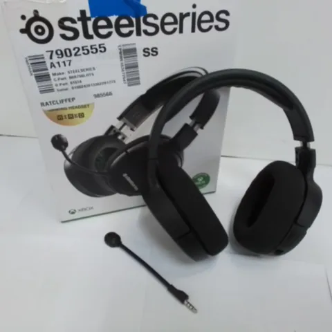 BOXED STEELSERIES GAMING HEADSET BLACK