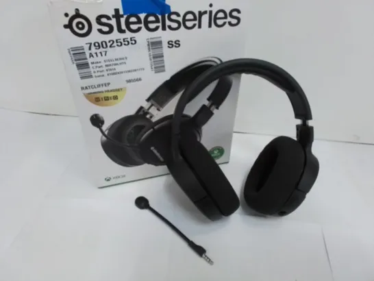 BOXED STEELSERIES GAMING HEADSET BLACK