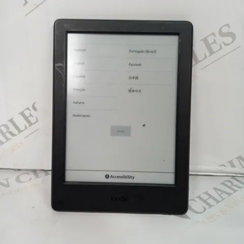 KINDLE PAPERWHITE MODEL SY68JL