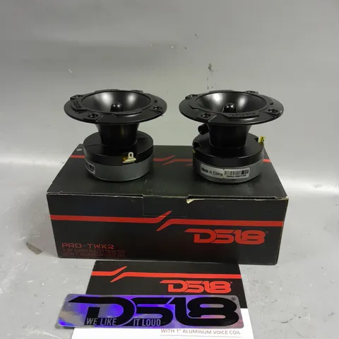 BOXED DS18 PRO-TWX2 SUPER BULLET TWEETER 