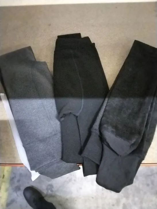 A BOX OF BAGGED YOGA PANTS/LEGGINGS SIZE UNSPECIFIED 