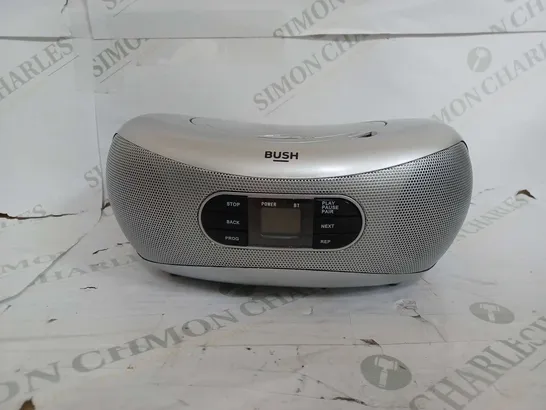 BOXED BUSH BLUETOOTH CD BOOMBOX 