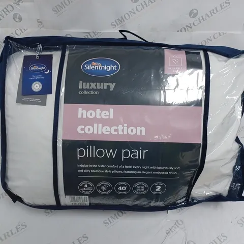 SILENTNIGHT LUXURY COLLECTION HOTEL COLLECTION PILLOW PAIR