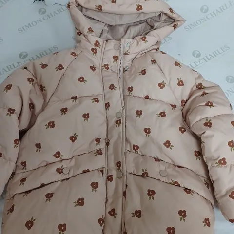 ZARA KIDS HEAVY PADDED COAT WITH HOOD - 5-6YEARS