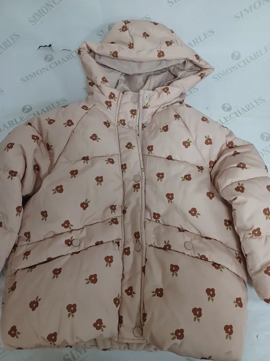 ZARA KIDS HEAVY PADDED COAT WITH HOOD - 5-6YEARS